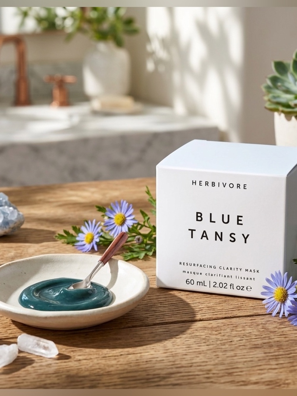HERBIVORE Blue Tansy Resurfacing Clarity Mask 2.02oz